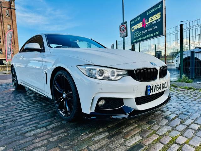 BMW 4 Series 2.0 420d M Sport 2dr Coupe Diesel White