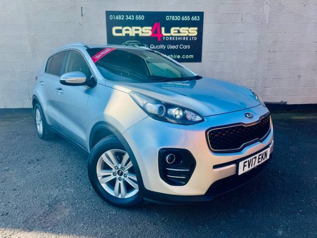 Kia Sportage 1.7 CRDi ISG 2 5dr Estate Diesel Silver