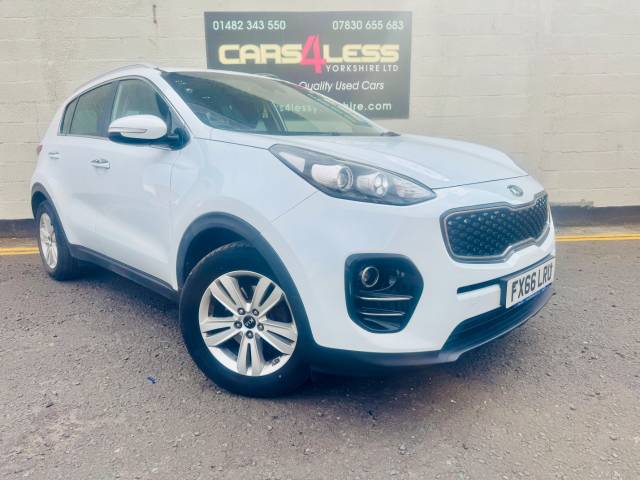 Kia Sportage 1.7 CRDi ISG 2 5dr Estate Diesel White