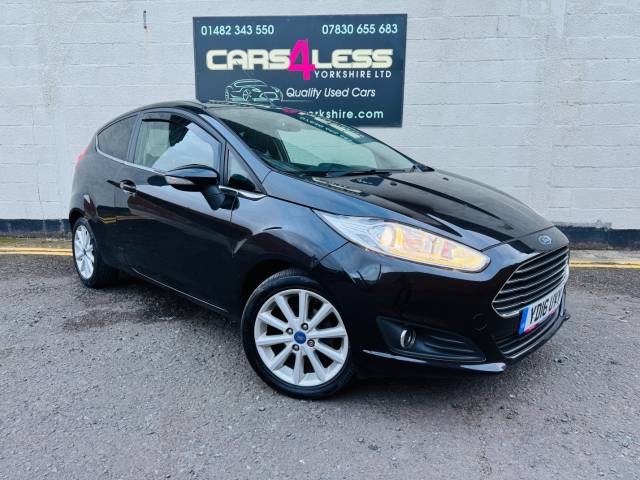 Ford Fiesta 1.0 EcoBoost Titanium 3dr Hatchback Petrol Black