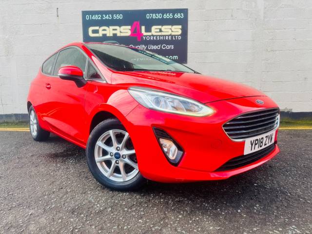 Ford Fiesta 1.0 EcoBoost Zetec 3dr Hatchback Petrol Red