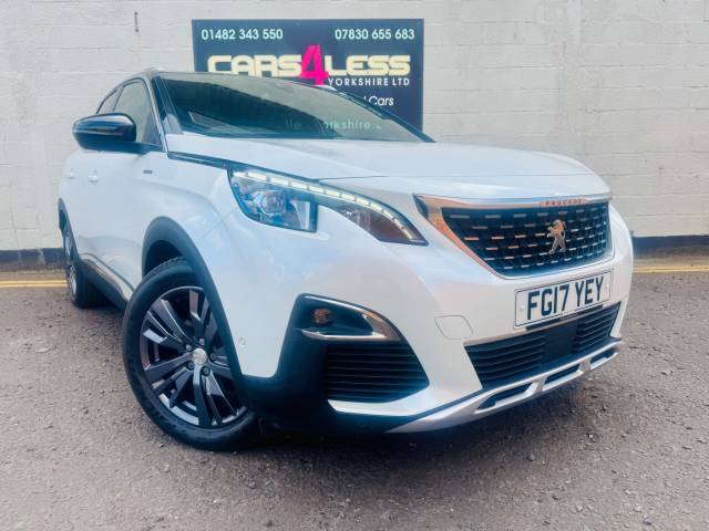 Peugeot 3008 2.0 BlueHDi GT Line 5dr Hatchback Diesel White