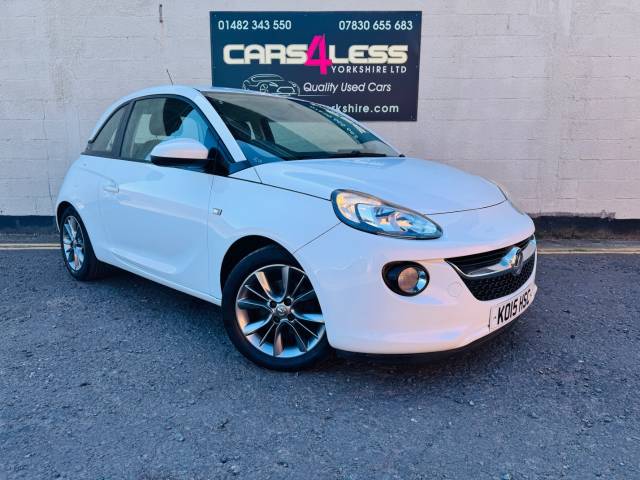 Vauxhall Adam 1.2i Jam 3dr Hatchback Petrol White