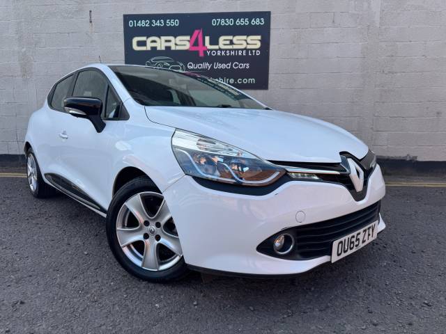 Renault Clio 1.2 16V Dynamique Nav 5dr Hatchback Petrol White