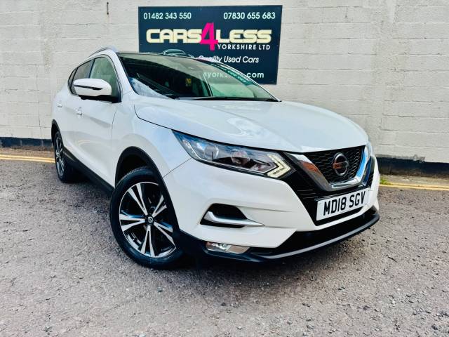 Nissan Qashqai 1.5 dCi N-Connecta 5dr Hatchback Diesel White