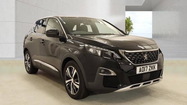 Peugeot 3008 1.6 BlueHDi 120 GT Line 5dr Hatchback Diesel Black