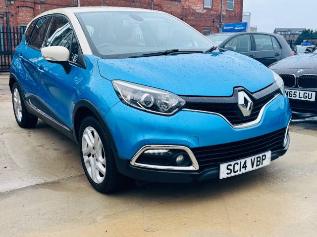 Renault Captur 0.9 TCE 90 Dynamique MediaNav Energy 5dr Hatchback Petrol Blue/cream