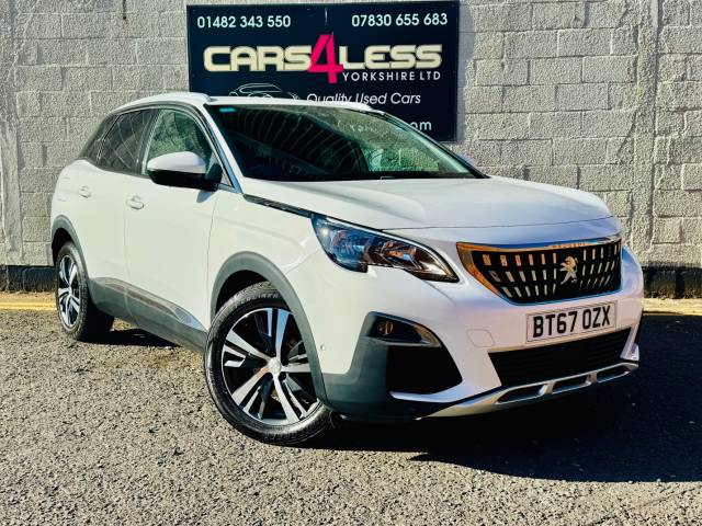 Peugeot 3008 1.2 PureTech Allure 5dr Hatchback Petrol White