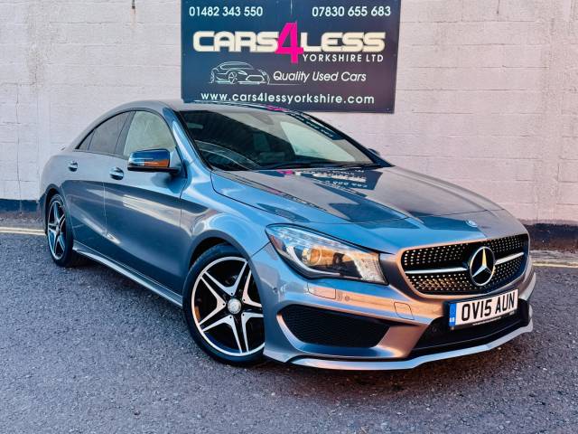 Mercedes-Benz CLA 1.6 CLA 180 AMG Sport 4dr Tip Auto Saloon Petrol Grey