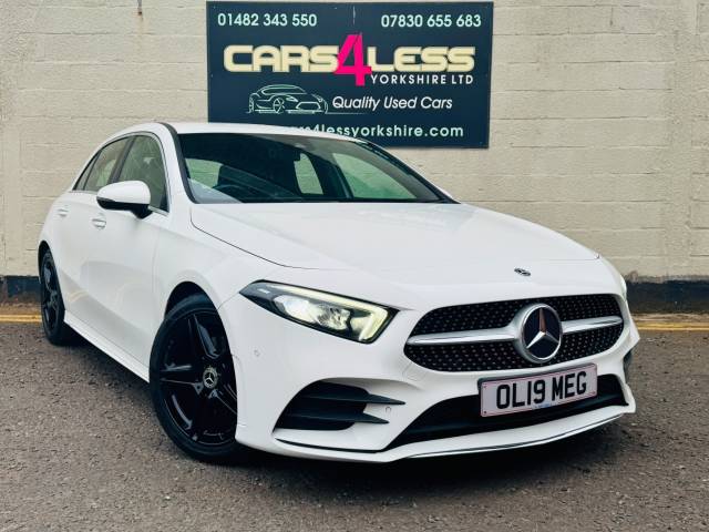 Mercedes-Benz A Class 1.5 A180d AMG Line Premium 5dr Auto Hatchback Diesel White