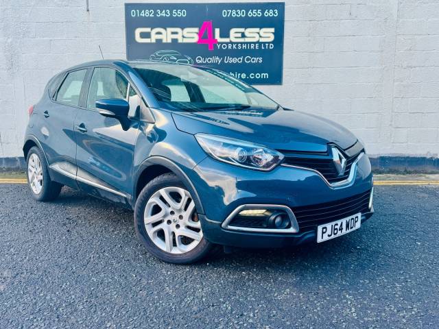 Renault Captur 1.5 dCi 90 Dynamique MediaNav Energy 5dr Hatchback Diesel Blue